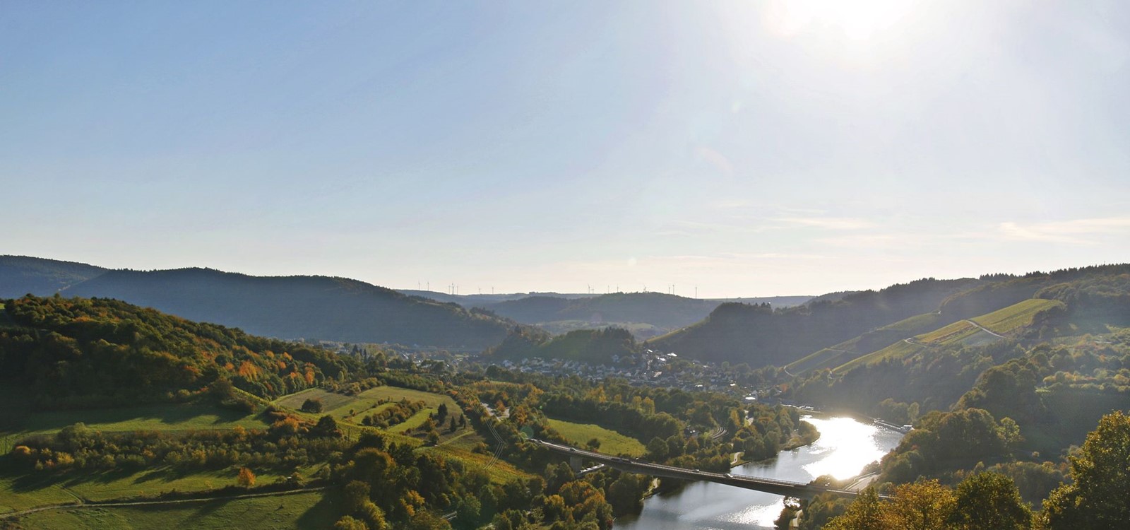 Ockfen Blick nach Saarburg